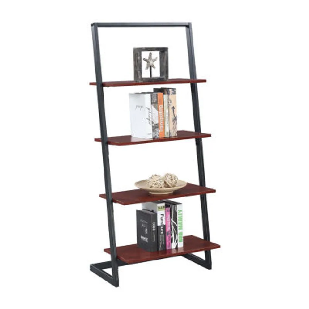 Graystone Office And Library Collection 4-Shelf Bookcase