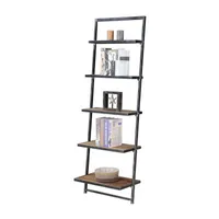 Laredo Office And Library Collection 5-Shelf Bookcases