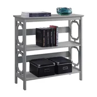 Omega Office + Library Collection 3-Shelf Bookcase