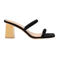 Journee Collection Womens Henrietta Block Heel Pumps