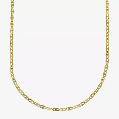 10K Gold Hollow Link Chain