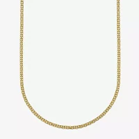 14K Gold 18" Light Bismark Chain 