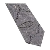 Haggar Pyramid Tie, Color: Silver - JCPenney