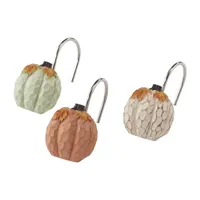 Avanti Grateful Patch Shower Curtain Hooks