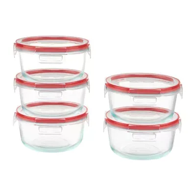 Pyrex Freshlock Glass 10-pc. Food Container