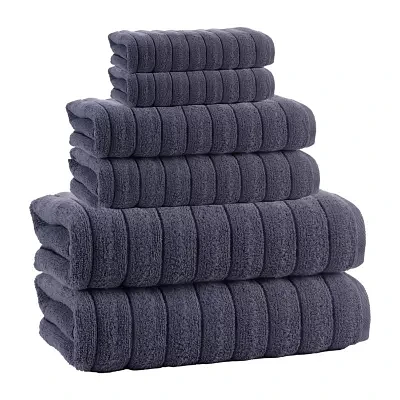 Depera Home Vague 6-pc. Quick Dry Bath Towel Set