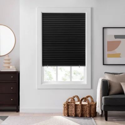 Eclipse 2pk Paper Cordless Blackout Pleated Shades