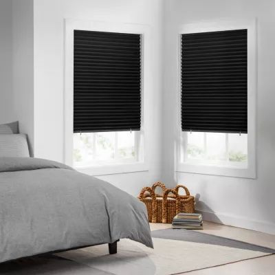 Eclipse 4pk Paper Cordless Blackout Pleated Shades