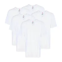 Hanes Fresh Iq Mens 5 Pack Short Sleeve V Neck T-Shirt Big and Tall