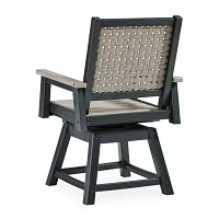 Signature Design by Ashley Mount Valley 2-pc. Weather Resistant Patio Dining Chair