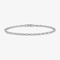 1 CT. Lab Grown White Diamond 10K Gold Tennis Bracelet