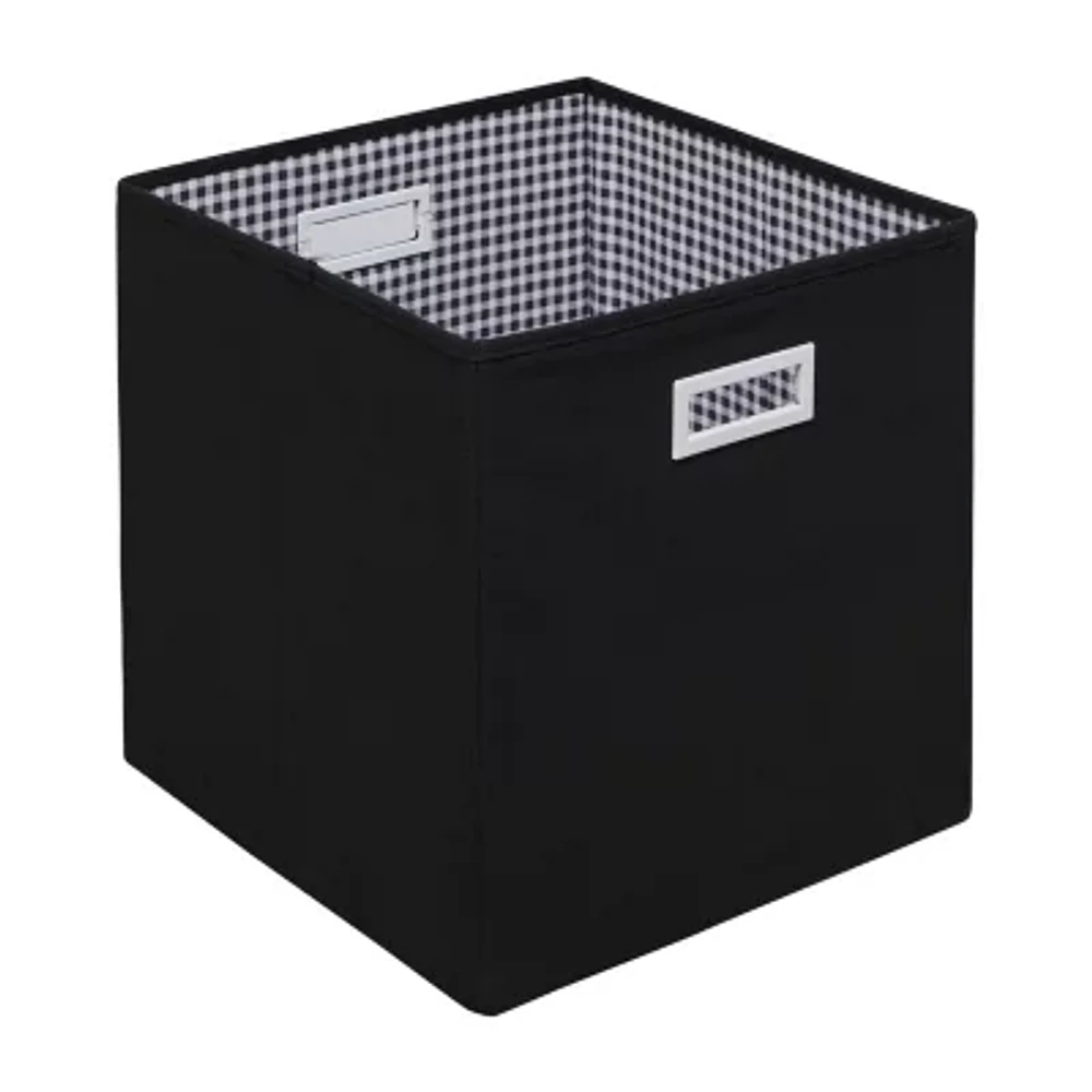 Martha Stewart Gingham Storage Cube