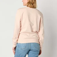 Juniors Strawberry Shortcake Womens Crew Neck Long Sleeve Sweatshirt