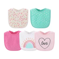 The Peanutshell Sweet Girls 10-pc. Bib