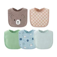 The Peanutshell Soft Neutral Unisex 10-pc. Bib