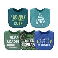 The Peanutshell Oh Boy! Boys 10-pc. Bib