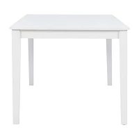 Stansby Rectangular Wood-Top Dining Table