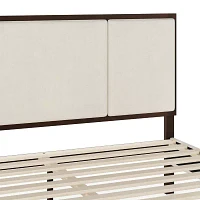 Martha Stewart Jett Upholstered Platform Bed