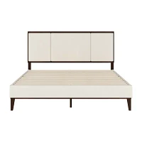 Martha Stewart Jett Upholstered Platform Bed