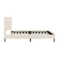 Martha Stewart Britta Upholstered Platform Bed