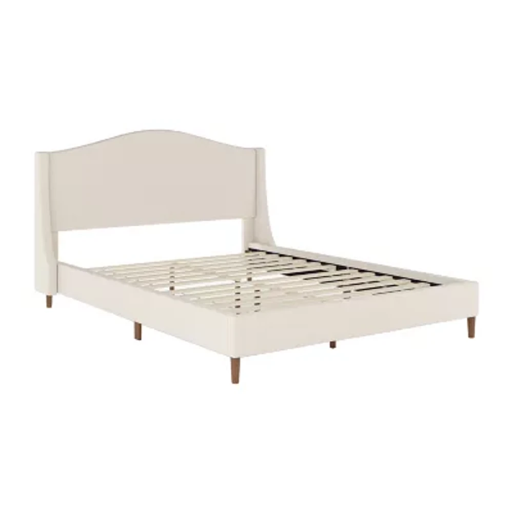 Martha Stewart Amelia Upholstered Platform Bed