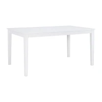 Stansby Rectangular Wood-Top Dining Table