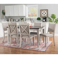 Berisha 7-pc. Rectangular Dining Set