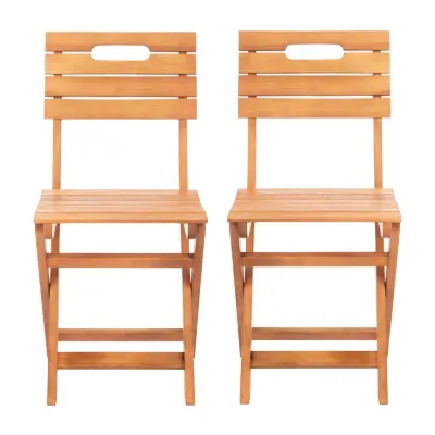 Blison Folding Chairs 2-pc. Patio Lounge Chair