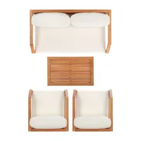 Dren Collection 4-pc. Conversation Set Weather Resistant