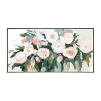 49X25 Floral Fragrance Canvas Art