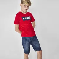 Levi's Big Boys Batwing Crew Neck Short Sleeve Graphic T-Shirt