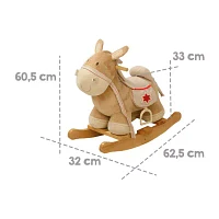 Soft Plush Rocking Horse