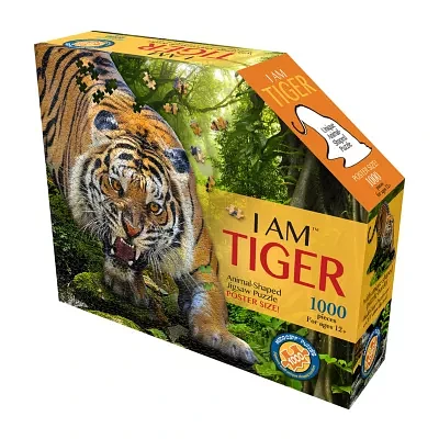 Madd Capp Tiger 1000 Piece Jigsaw Puzzle Puzzle