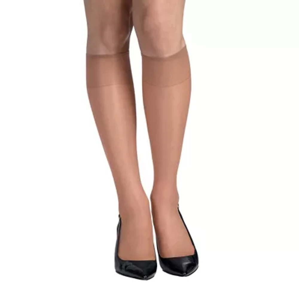 Hanes Silk Reflections Knee Highs