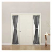 Sun Zero Emory Light-Filtering Rod Pocket Single Sidelight Curtain