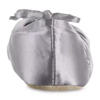 Isotoner Satin Womens Ballerina Slippers