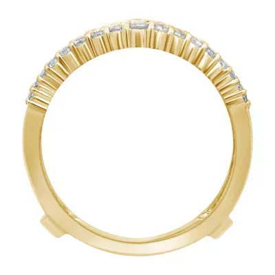 Womens / CT. T.W. Mined White Diamond 14K Gold Ring Guard