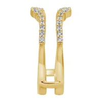 Womens / CT. T.W. Natural White Diamond 14K Gold Wedding Ring Guard