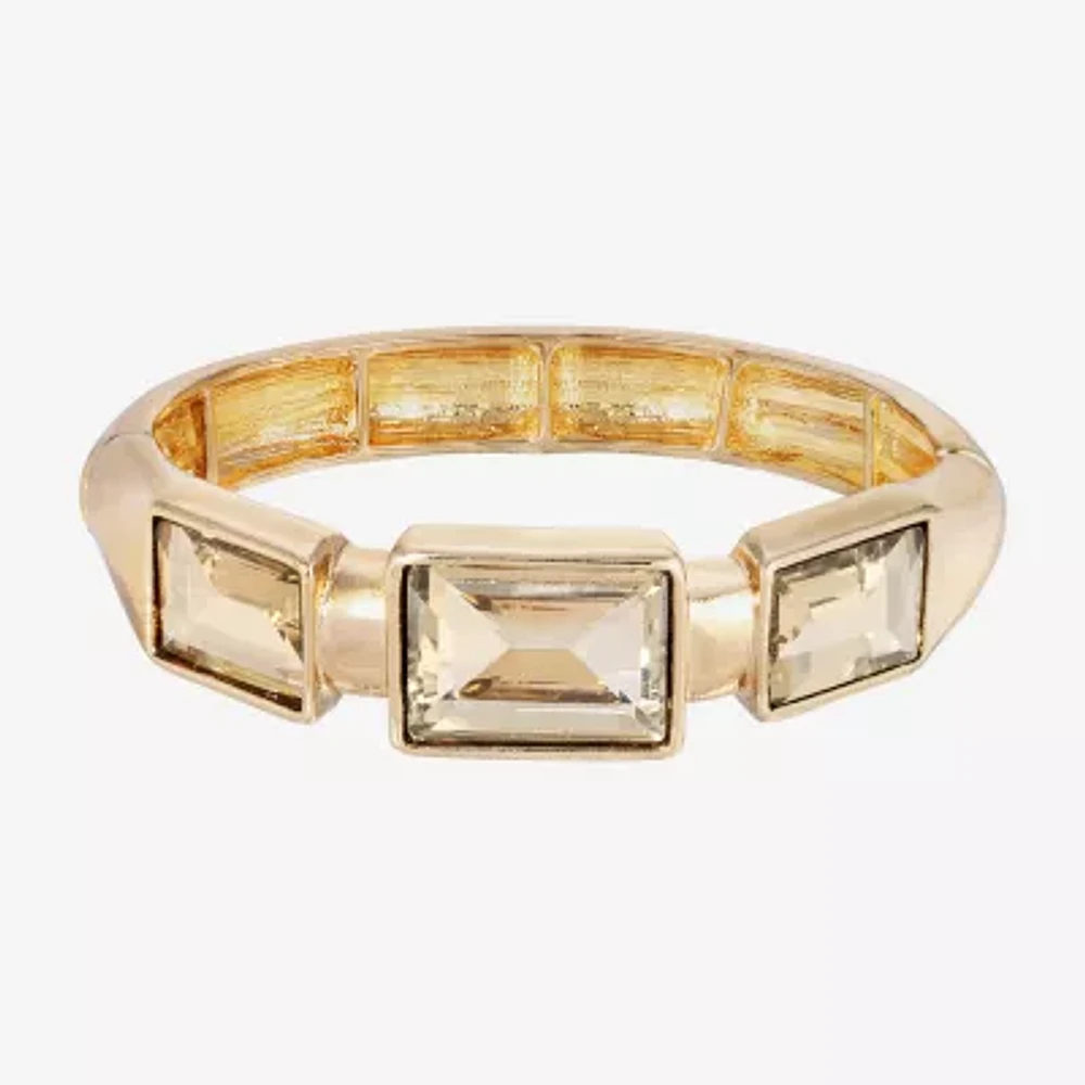 1928 Gold-Tone Stretch Bracelet