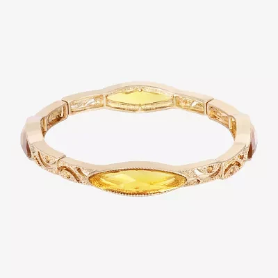 1928 Gold-Tone Stretch Bracelet