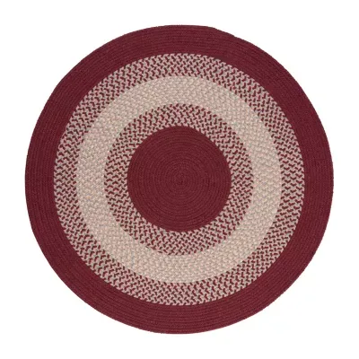 Colonial Mills American Spirit Banded Braided Reversible Indoor Round Accent Rug