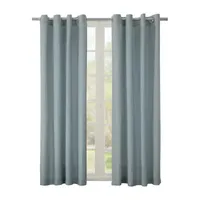 Harmony Light-Filtering Grommet Top Single Curtain Panel