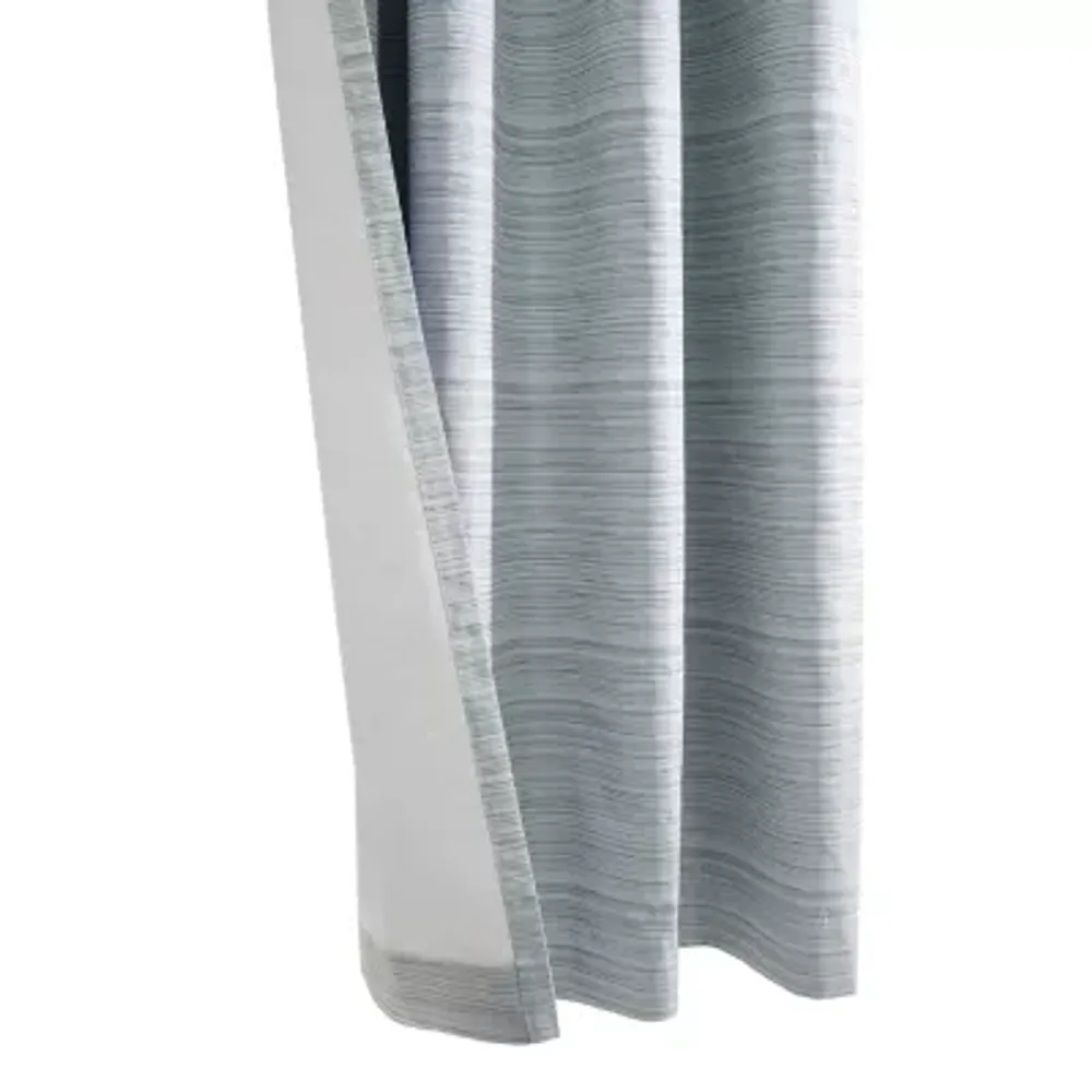 Solstice Energy Saving 100% Blackout Grommet Top Single Curtain Panel