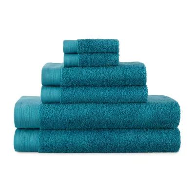 Distant Lands Perfect Color 6-pc. Bath Towel Set
