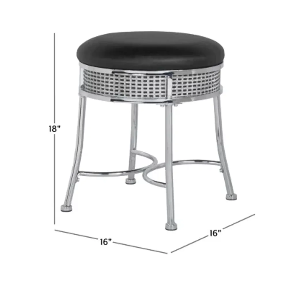 Hillsdale House Venice Vanity Stool