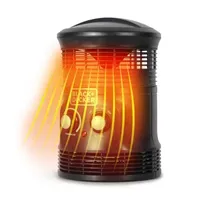 Black+Decker 1500W Flameless Portable Space Heater Perfect For Small Spaces With Overheat Protection