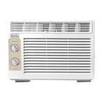 Black+Decker Bd05Mwt6 Window Air Conditioner 5000 Btu Cools Up To 150 Square Feet White