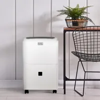 Black+Decker 4500 Sq Ft Dehumidifier For Extra Large Spaces/Basements Energy Star Certified BDT50WTB