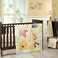 Disney Peeking Pooh Crib Sheet Crib Sheet