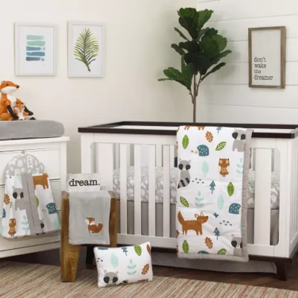 Nojo Woodland Friends 8-pc. Crib Bedding Set